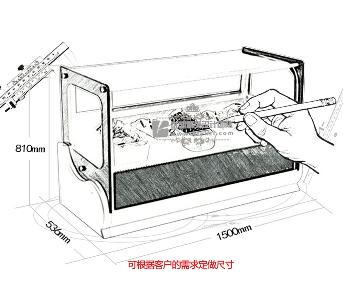 優(yōu)凱-VIP-BQGA臺式冰淇淋展示柜（廠長推薦）