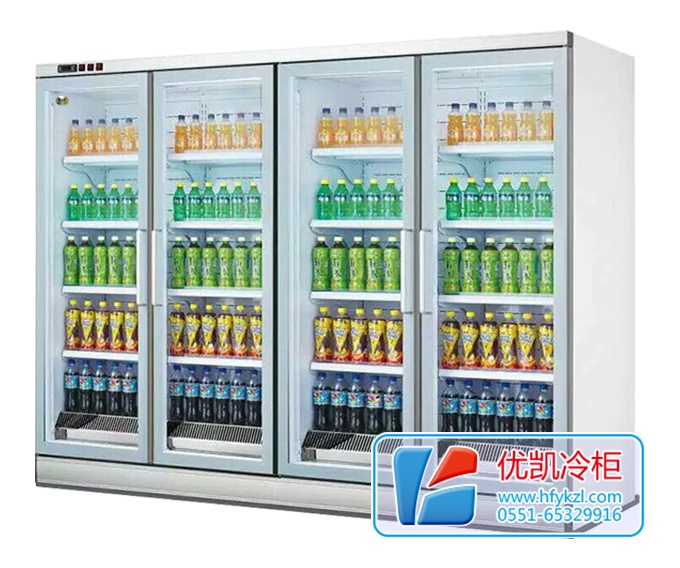 四門(mén)分體帶門(mén)風(fēng)幕柜（外置機(jī)）