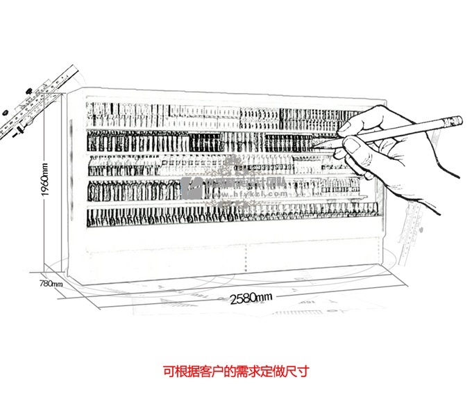 LF-N型風(fēng)幕柜